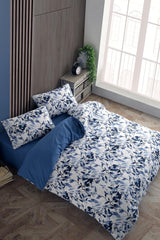 Leaves 100% Cotton Ranforce Single Double Sided Duvet Cover Set 160x220 - Swordslife