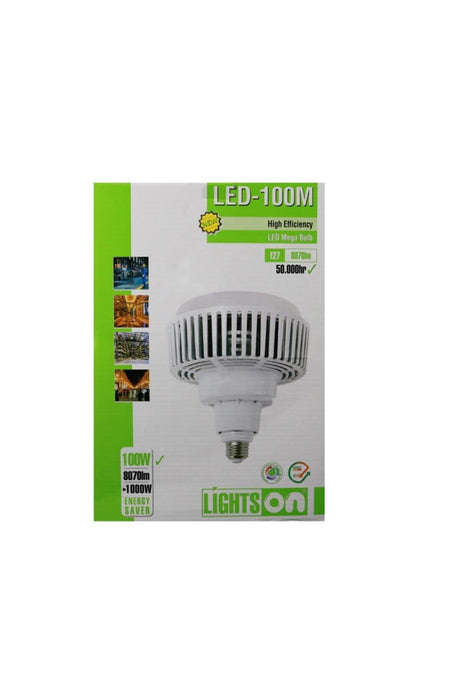 Led-100m 100w E27 Cooled Mega Bulb - Swordslife