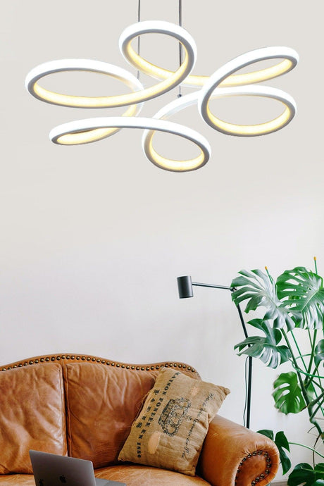 Led Chandelier Led Modern Luxury Powerled Pendant Chandelier - Swordslife