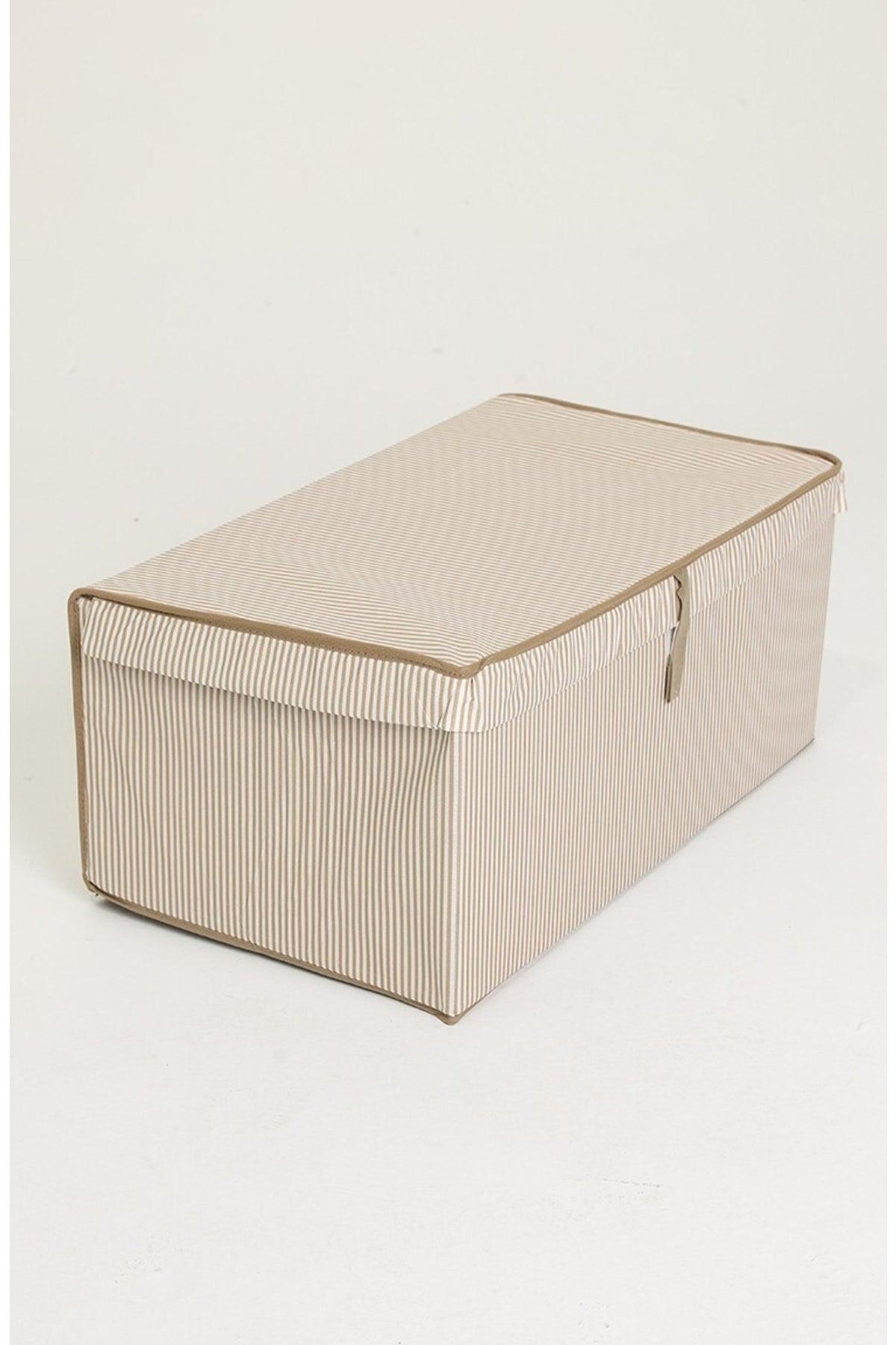 Covered Multi-Purpose ( Laundry-storage-organization etc.) Storage Bag, Box Mega 60x40x30 - Brown 6272-41 - Swordslife