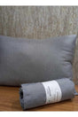 Life 100x200 Single Elastic Bed Sheet +1 Pillow Cover Plain Gray Ec100plain Gray Sheet - Swordslife