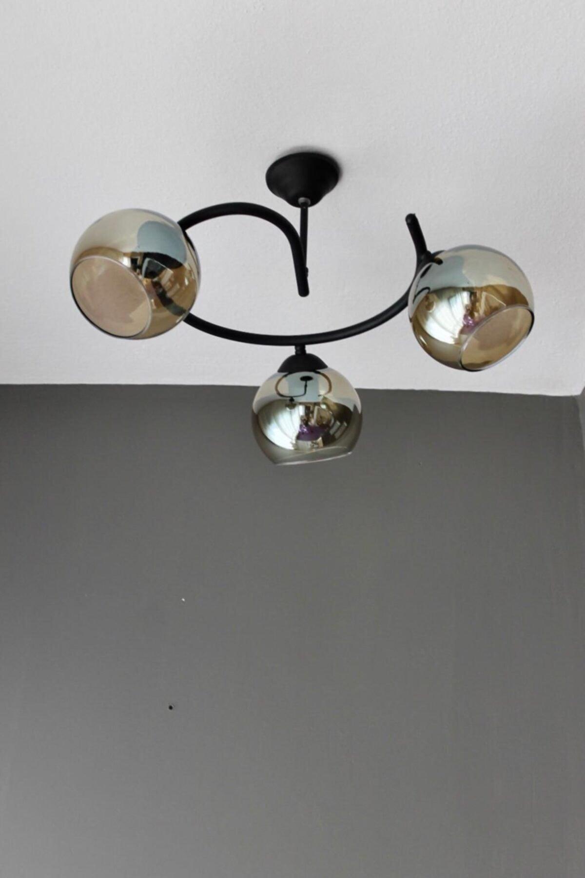 Lighting Mobile 3 Piece Black Chandelier - Swordslife