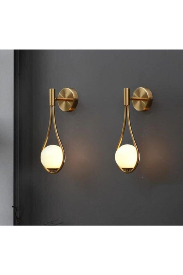 Lighting Drop Sconce Gold Wall Mounted - Swordslife