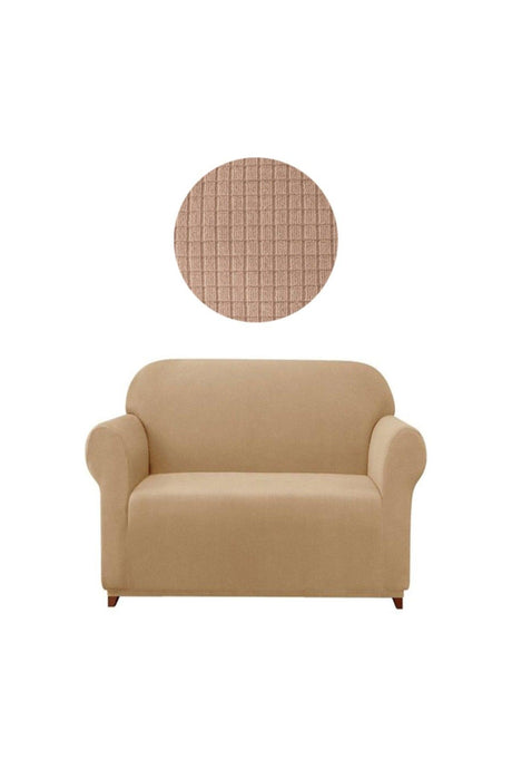 Lycra Armchair, Sofa, Sofa Cover 2 Person Seat Cover Elastic, Pitikare Pattern - Swordslife