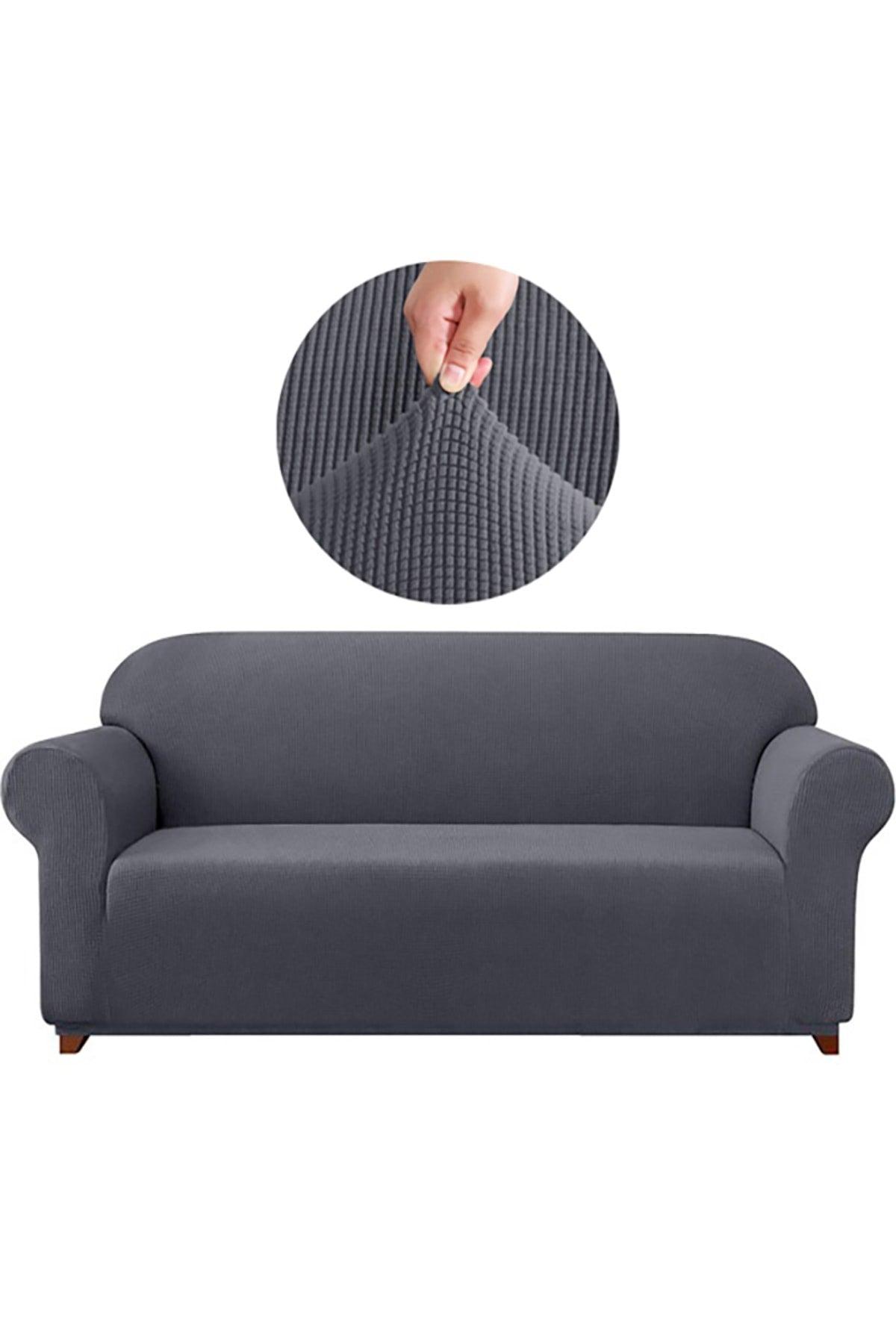 Lycra Armchair, Sofa, Sofa Cover 3 Person Seat Cover Elastic, Pitikare Pattern - Swordslife