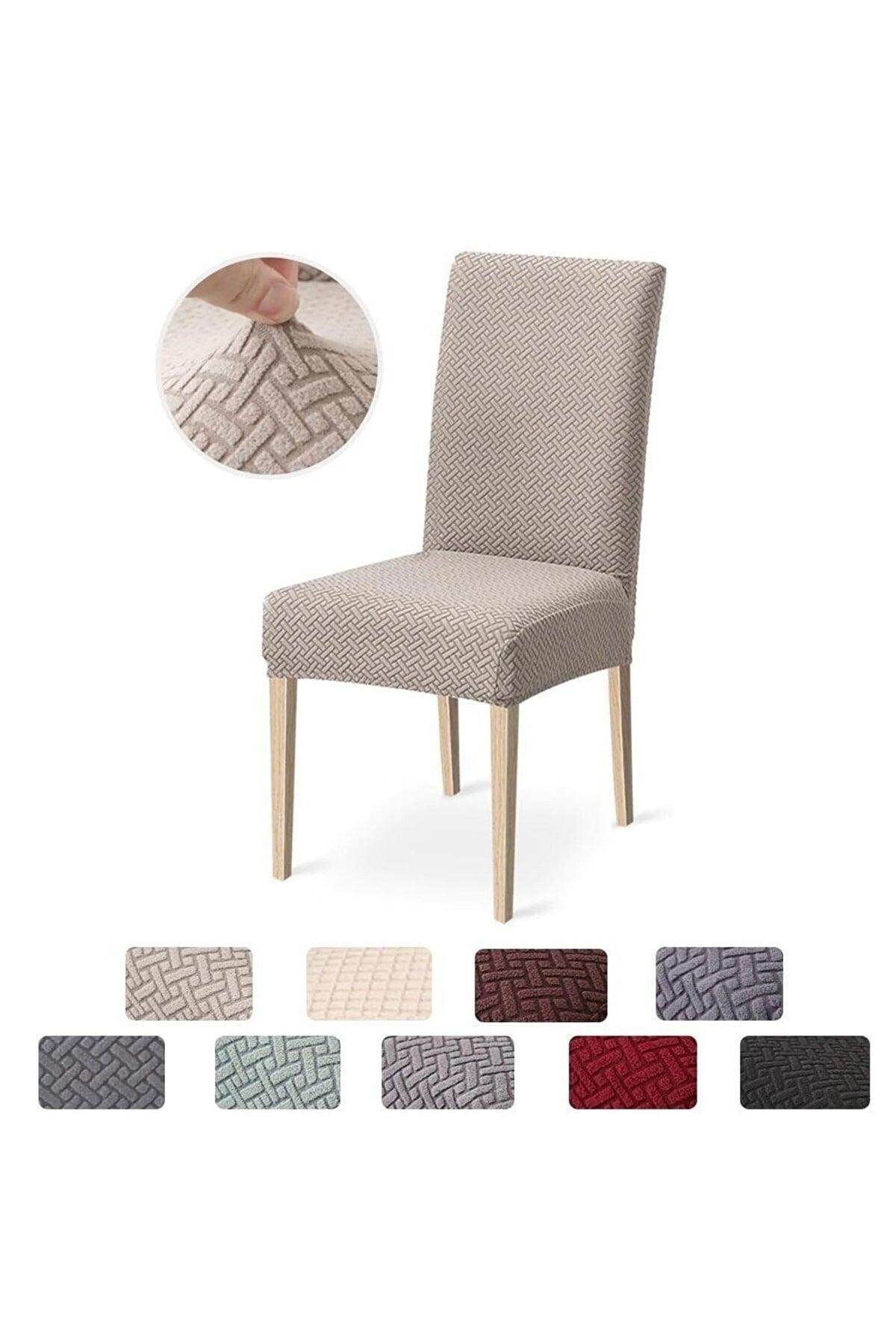 Lycra Fabric Patterned Chair Cover, Elastic, Flexible, High Quality Chair Cover 1 Piece - Swordslife