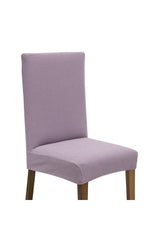 Lycra Washable 4-Seat Chair Cover | Chair Cover Lilac - Swordslife