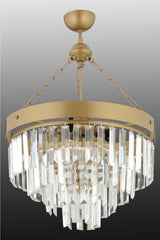 Linda 40's Tumbled Luxury Crystal Stone Chandelier - Swordslife