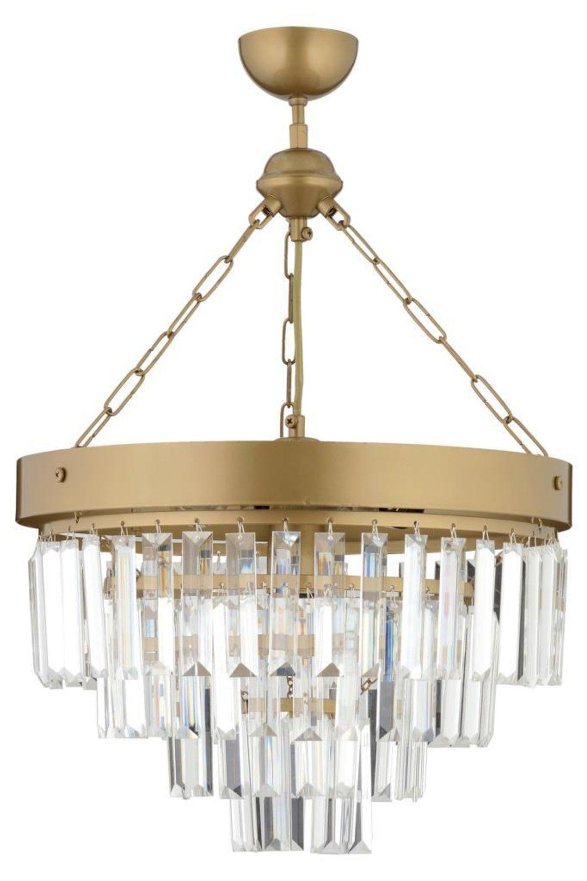 Linda 40's Tumbled Luxury Crystal Stone Chandelier - Swordslife