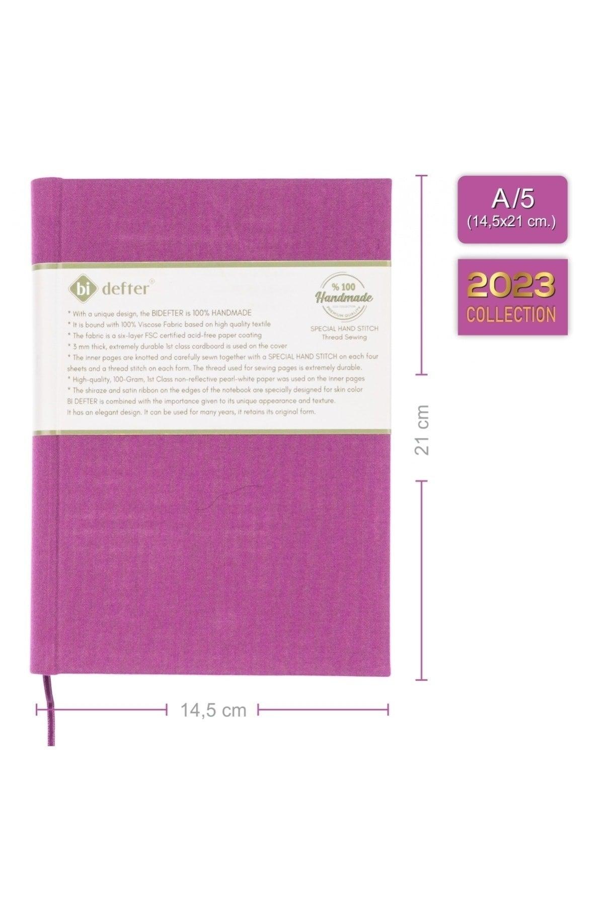 Lined Notebook – Viscose Fabric Binding