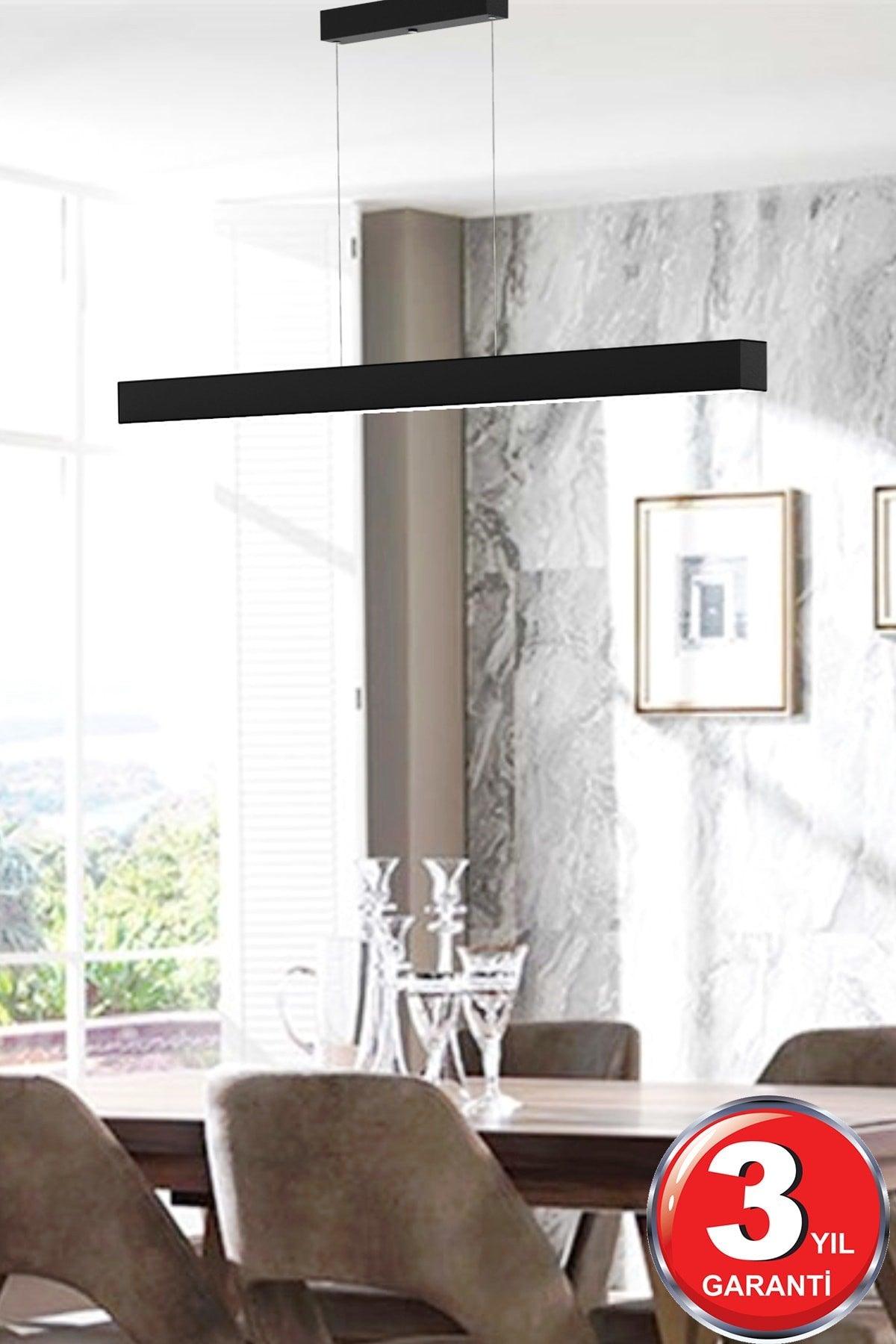 Linear 100cm (Black Case, Daylight) Led Pendant Lamp Modern Led Chandelier-linear Led Luminaire - Swordslife