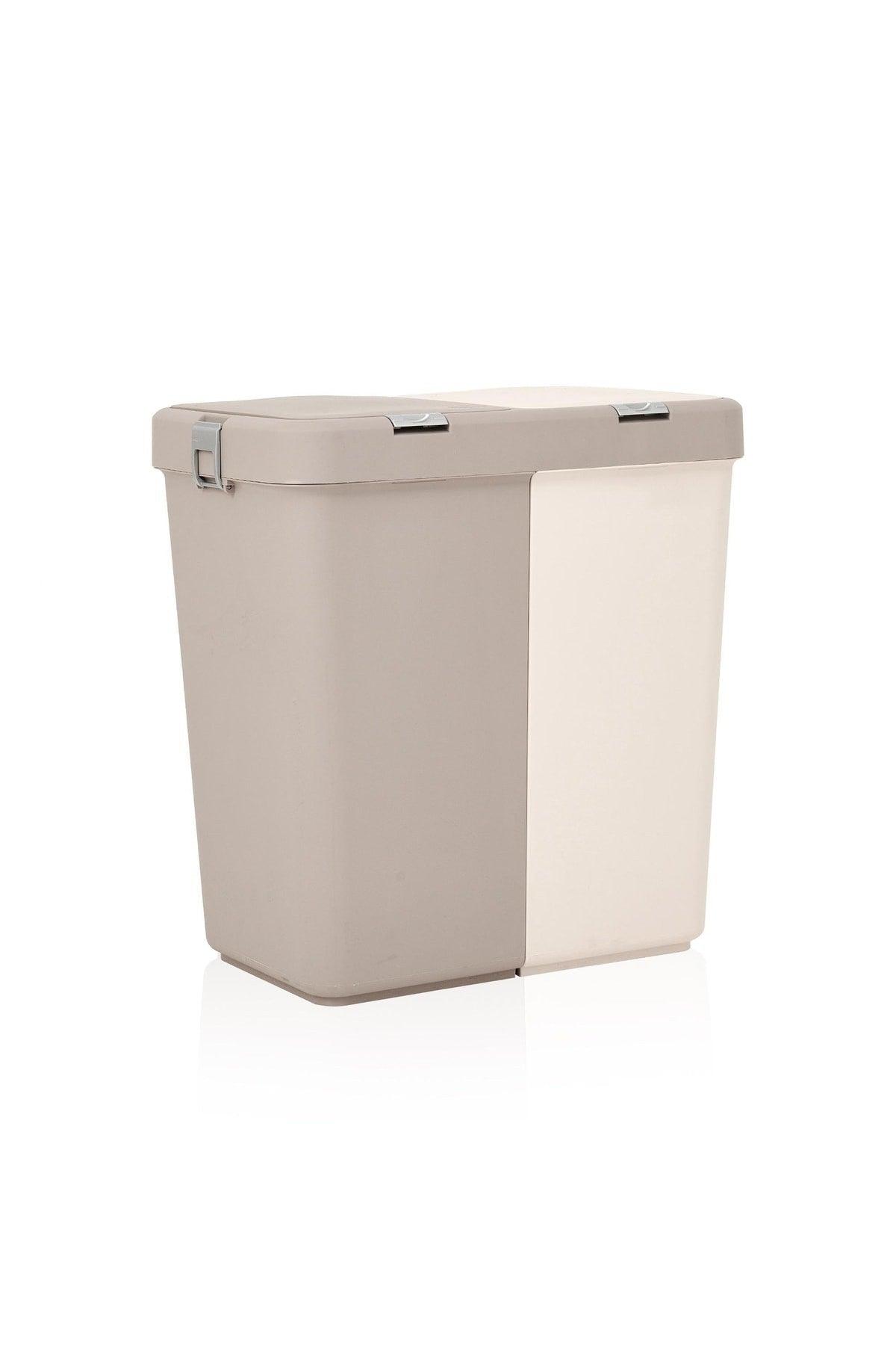 Laundry Basket - Beige - 80 Lt