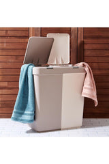 Laundry Basket - Beige - 80 Lt