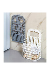 Laundry Basket Folding Dirty Laundry Saddle