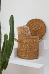 Laundry Basket With Lid Wicker Basket Large Size