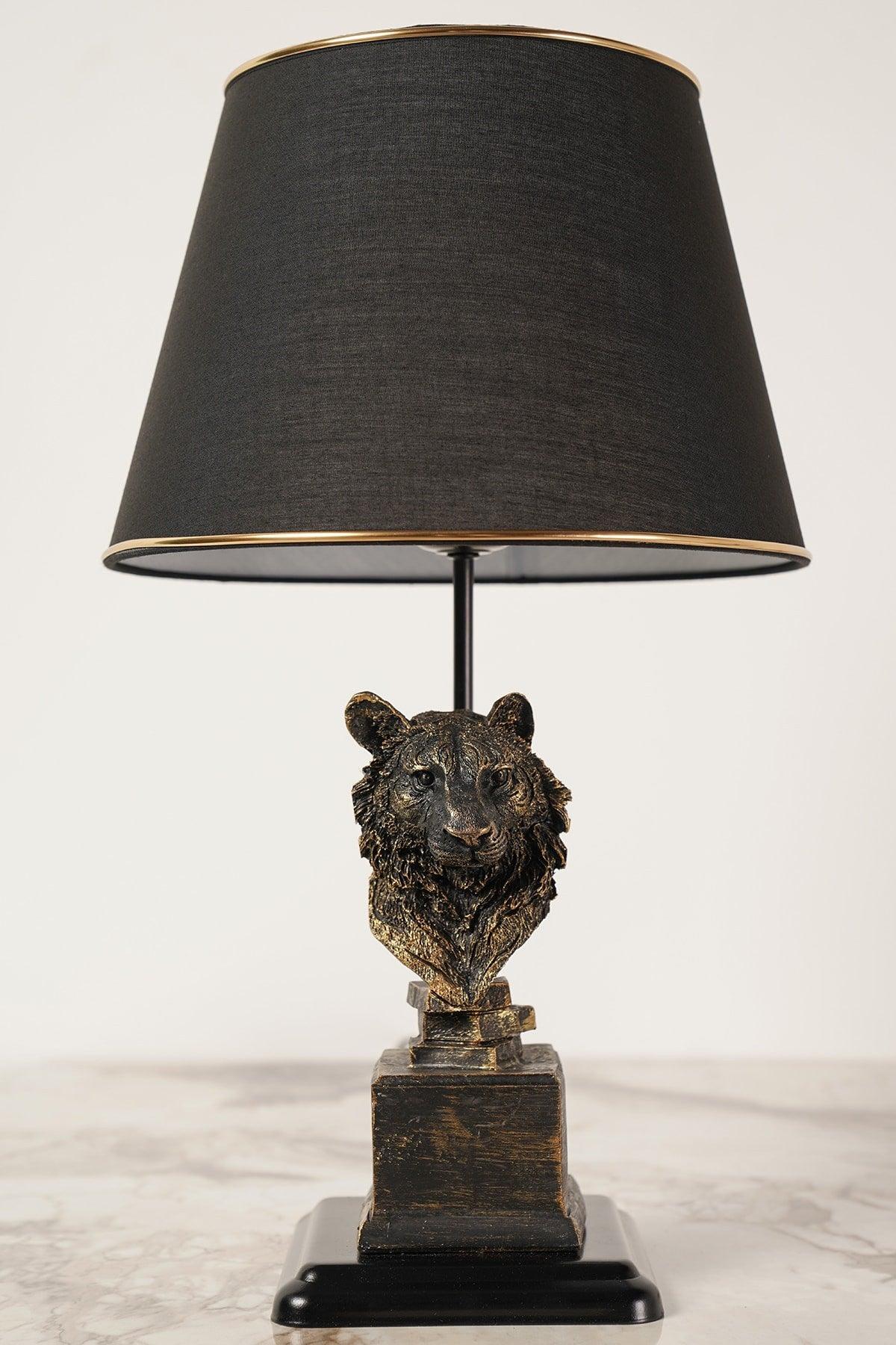 Lion Lampshade Gold Plys-52 - Swordslife