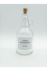 Liquid Detergent Bottle Cork Cap 1000ml