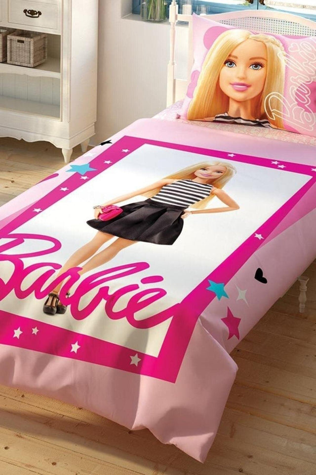 Licensed Barbie Czech Revive Single Duvet Cover Set - Swordslife