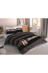 Licensed Beşiktaş Striped Duvet Cover Set