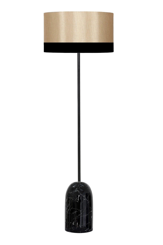 Lmd-mda01 Black Single Leg Floor Lamp - Black Mataro - Swordslife