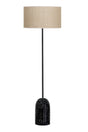 Lmd-mda01 Black Single Leg Floor Lamp - Burlap Effect - Swordslife