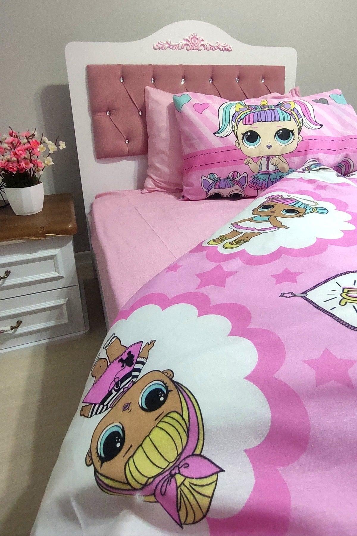 Lol Baby Elastic Bed Sheet 100x200cm Single Duvet Cover Set - Swordslife