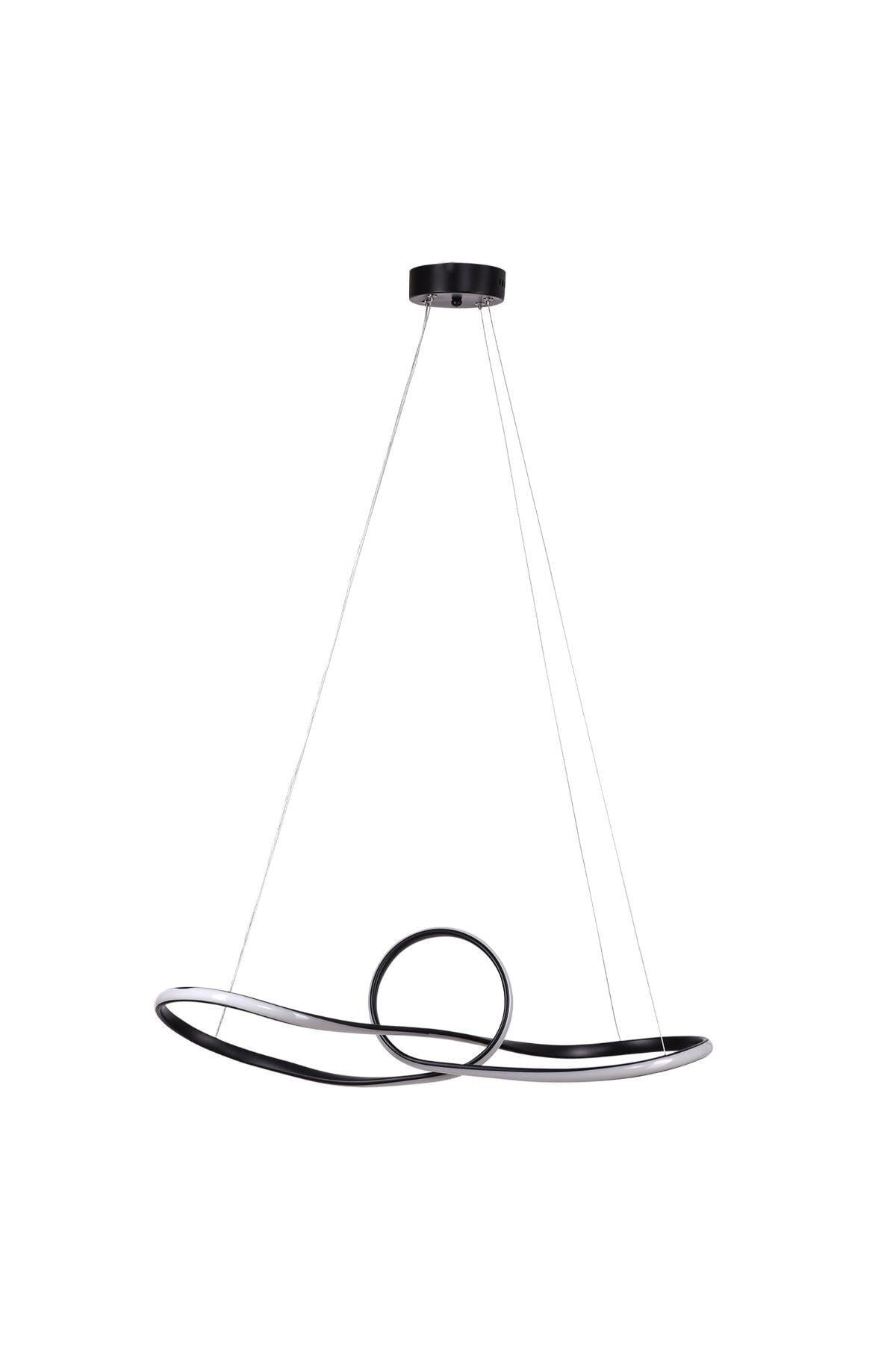 Lumiere Led Chandelier Black - Swordslife