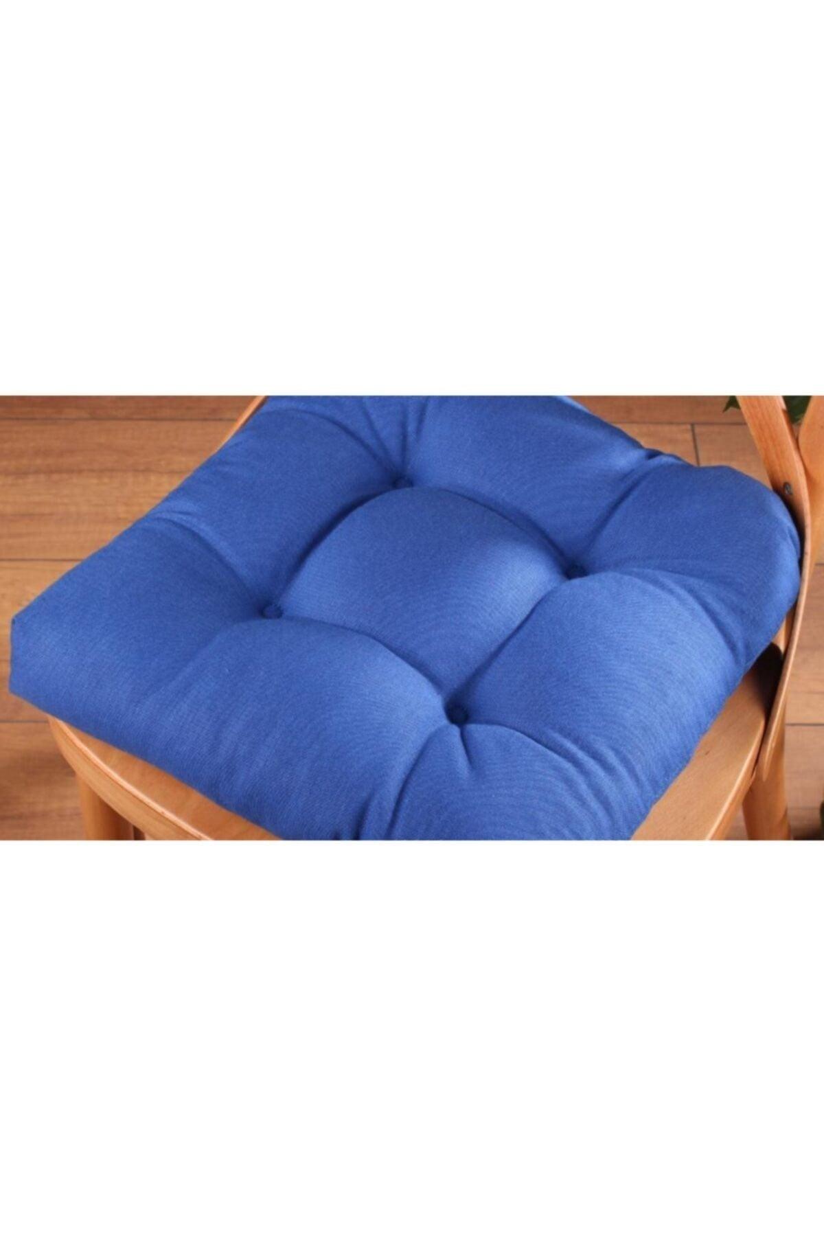 Luxury Pofidik Navy Blue Chair Cushion Special