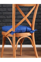 Lux Pofidik Navy Blue Chair Cushion Specially Stitched Laced 40x40cm - Swordslife