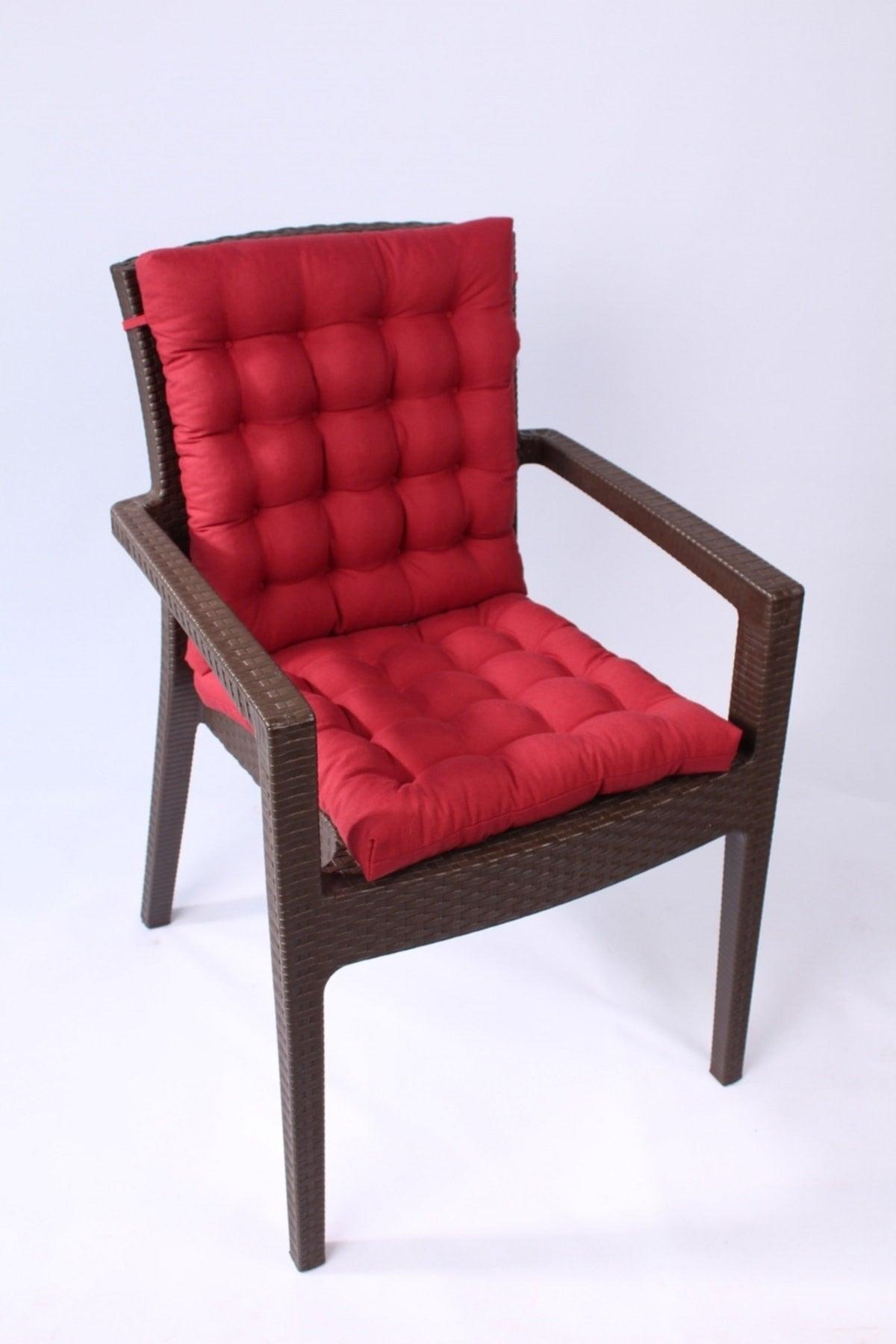 Luxury Pofidik Rattan Lotus Chair Cushion 45x95 Claret Red - Swordslife