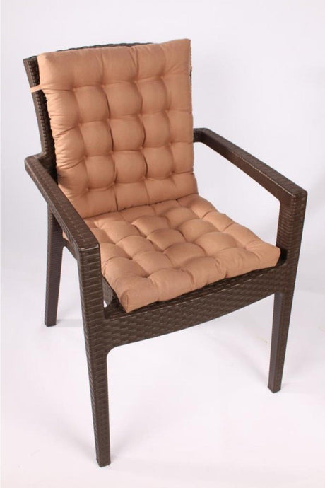 Luxury Pofidik Rattan Lotus Chair Cushion 45x95 Brown - Swordslife