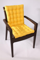 Lux Pofidik Rattan Lotus Chair Cushion 45x95 Yellow - Swordslife