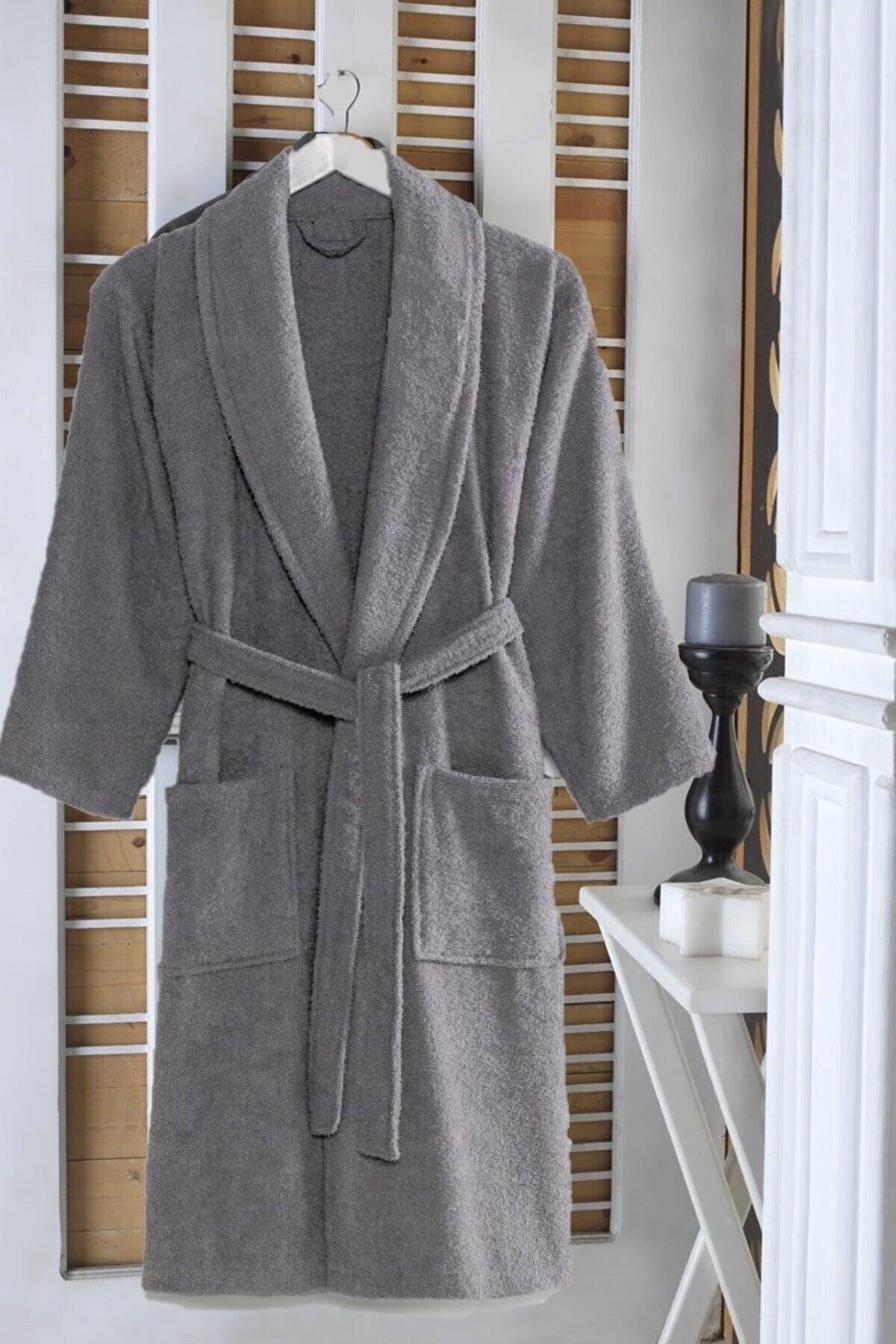 Luxury Bathrobe Anthracite