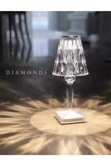 Luxury Crystal Led Ultra Stylish Led Lampshade Table Lamp Imported 1st Class Quality - Swordslife