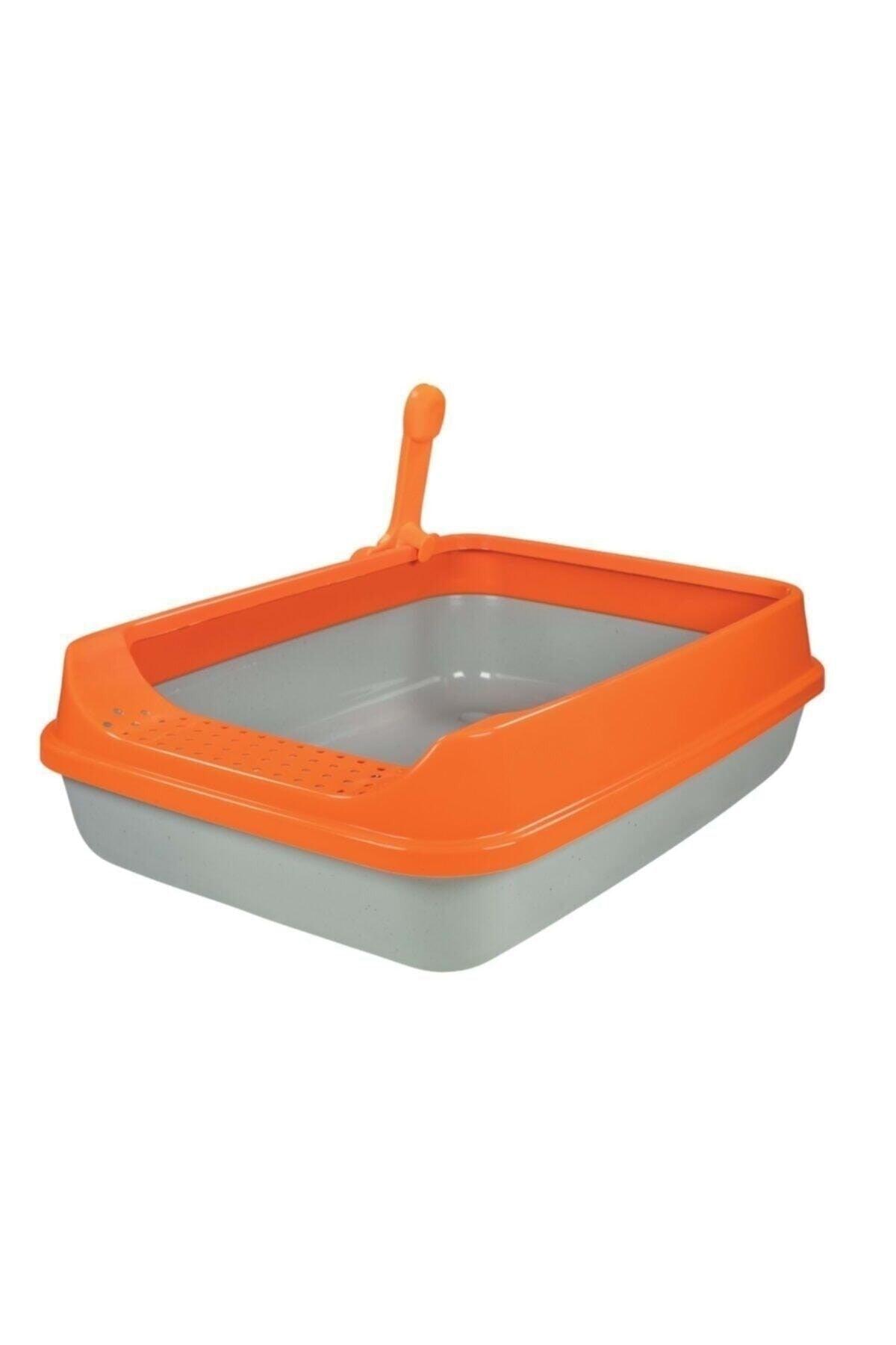 Luxury Outdoor Cat Toilet - Orange