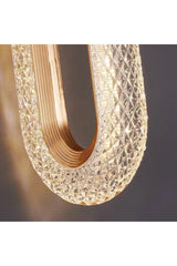 Luxury Stylish Design Scandinavian Single Crystal Chandelier Gold Led Chandelier - Swordslife