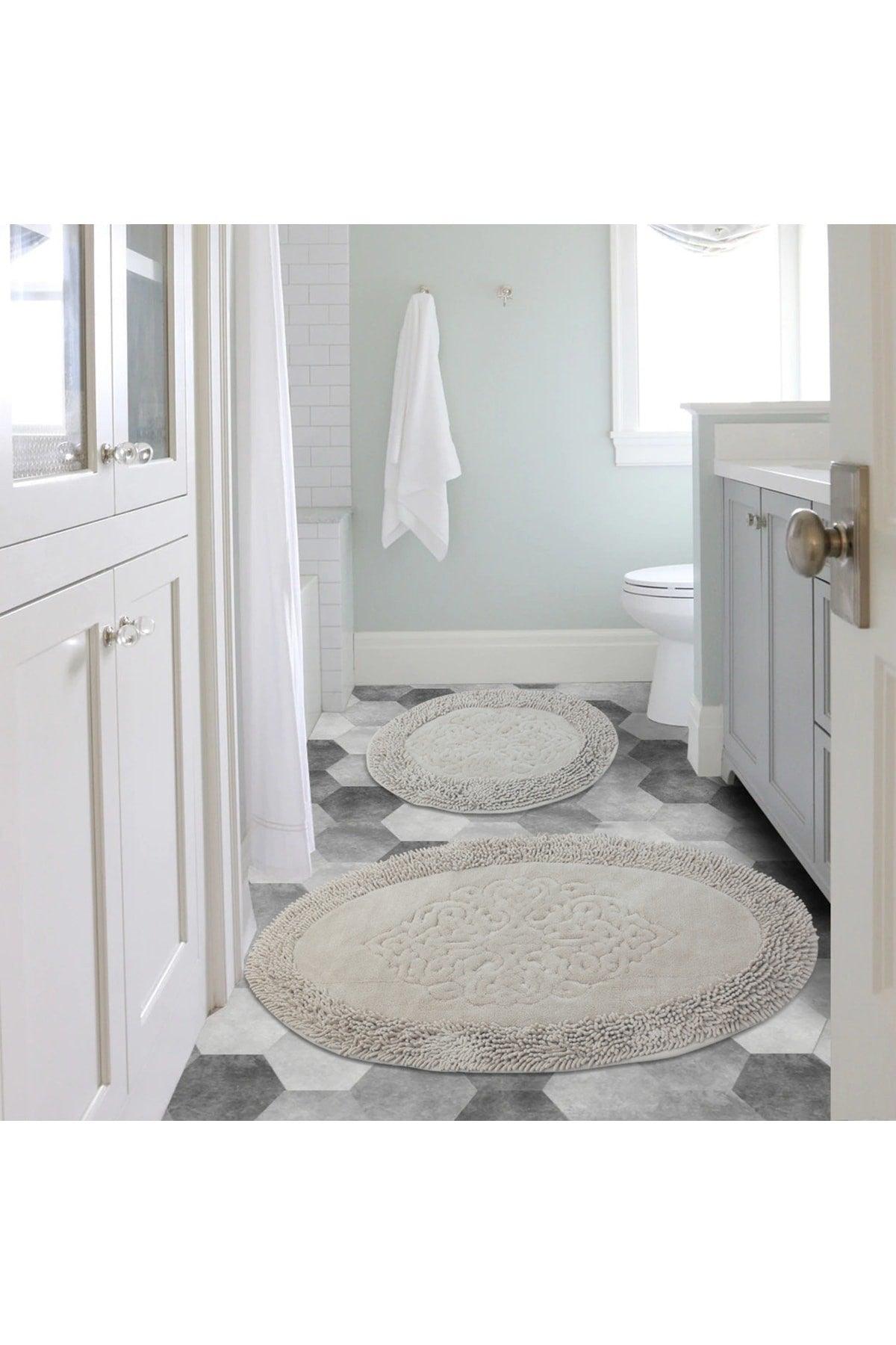 Macoroni Oval Set of 2 Bath Mats