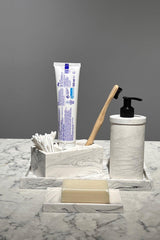 Marble Series Minimal Bathroom Set Concrete - Swordslife