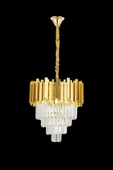 Marcella 40 Yellow Crystal Stone Chandelier - Swordslife