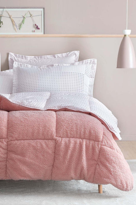 Marcia Triola Single Bedding Set - Pink - Swordslife