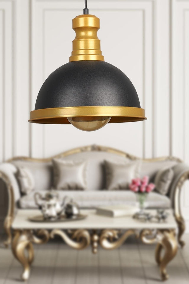 Marine Single Chandelier Black-gold - Swordslife