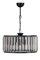 Marinele Glass Chandelier Black Mdrn-45 - Swordslife