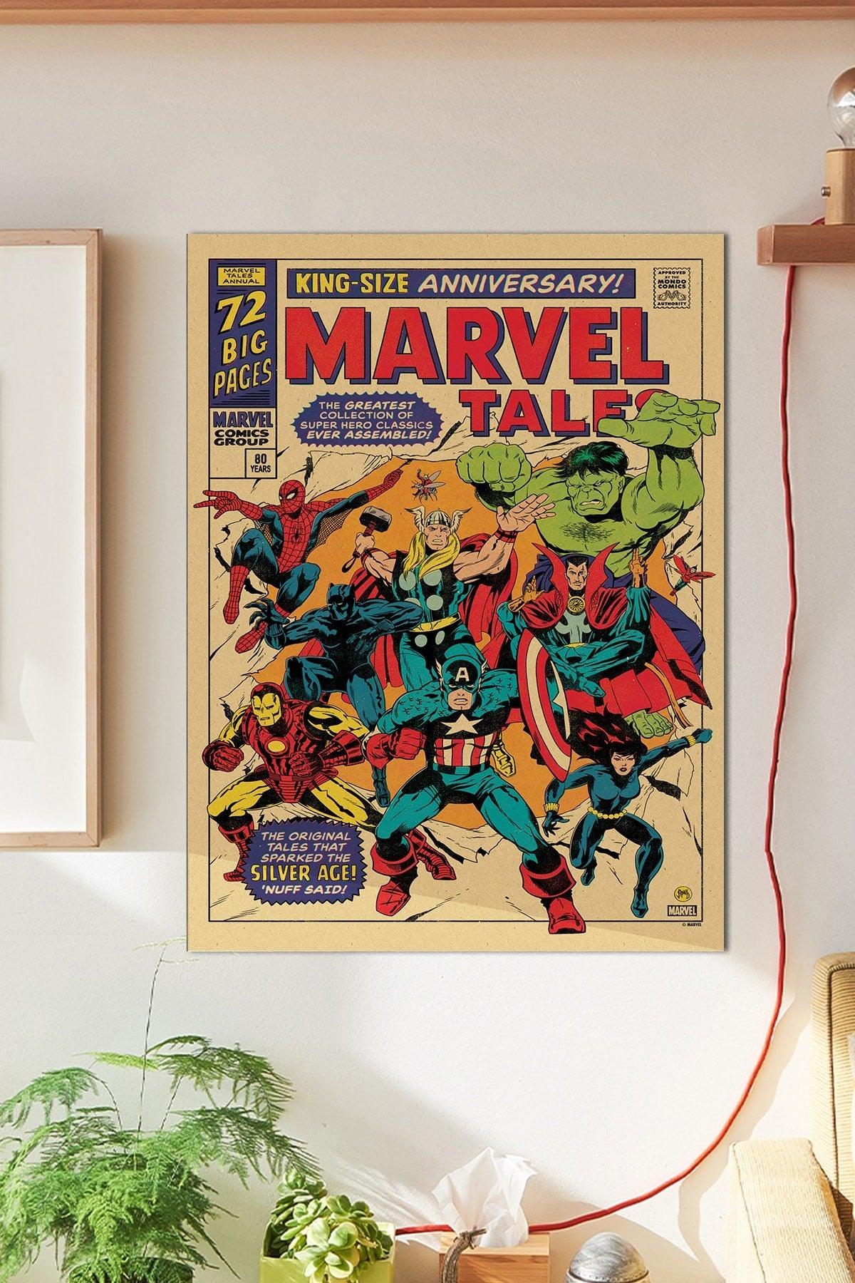 Marvel Wall Poster Large 45x30 Cm - Swordslife