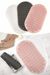 Massage Silicone Bath Mat With Suction Cup Bath And Shower Anti-Slip - Swordslife