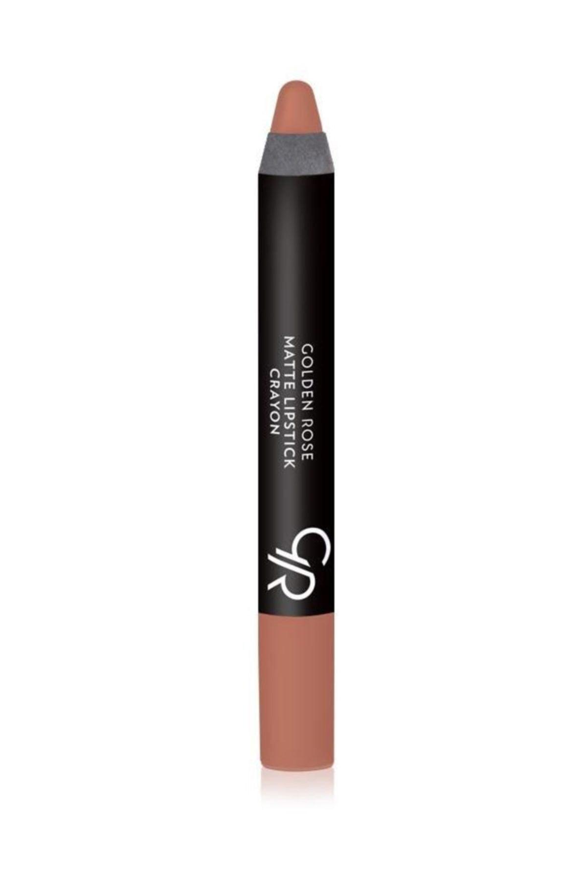 Matte Pencil Lipstick - Matte Lipstick Crayon No: 14