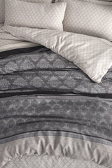 Mature Duvet Cover Set Double Creative Gray