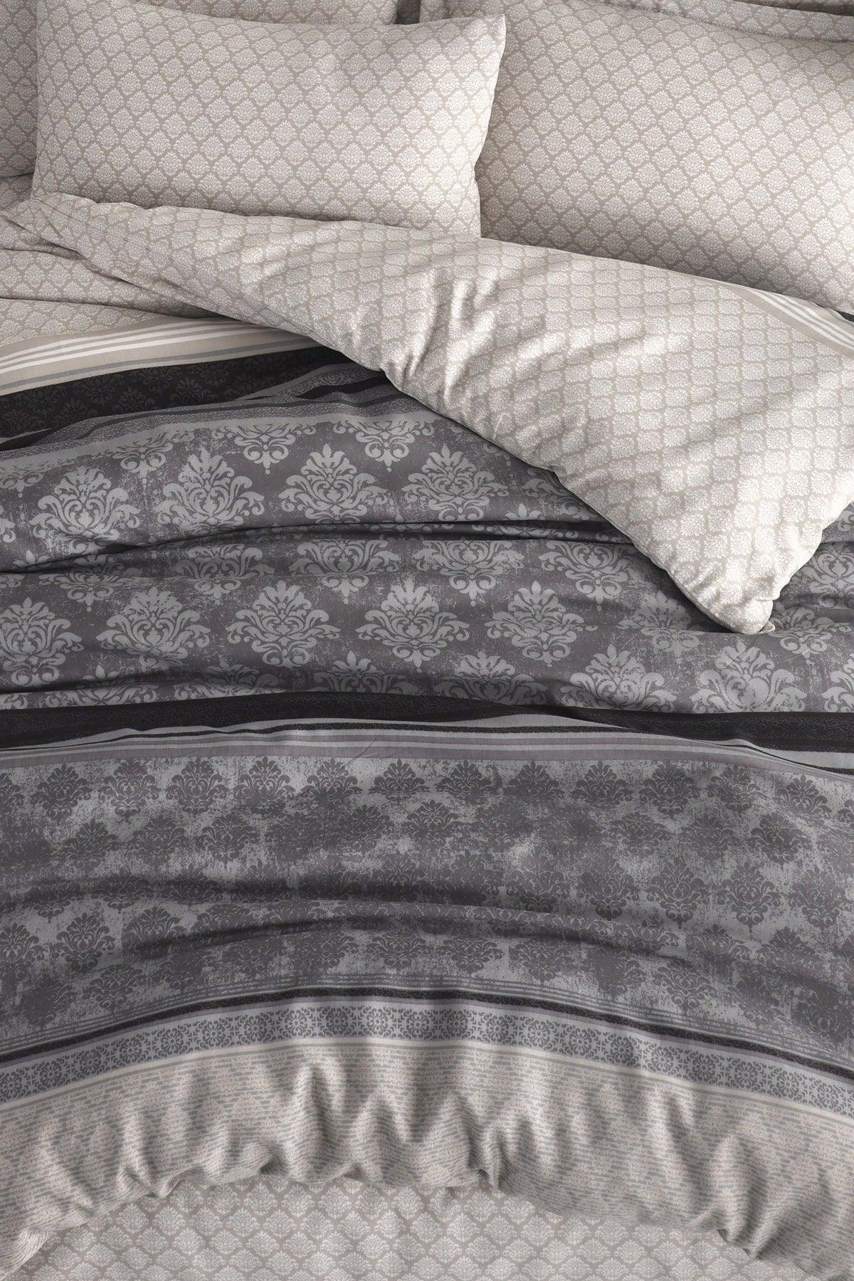 Mature Duvet Cover Set Double Creative Gray - Swordslife