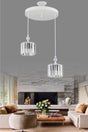 Maya 2 White Y-10 Stone Chandelier - Swordslife