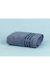 Maynor Border Flush Face Towel - Blue -