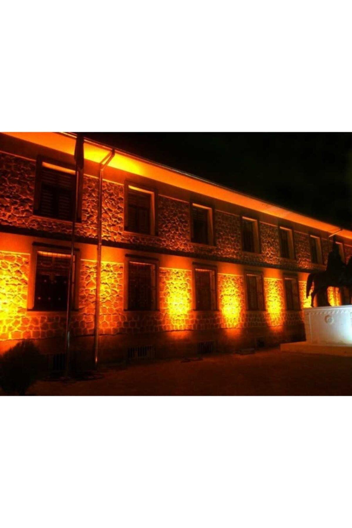 Mb Elektronik 35 Cm Amber Led Wallwasher Exterior